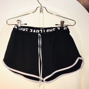 Black Booty Shorts